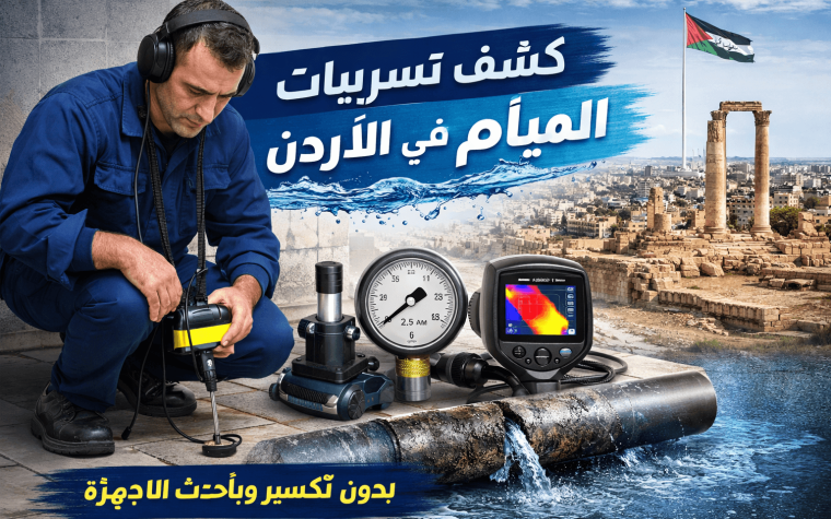 Water Leak Detection in Jordan: Precise Solutions Without Breaking, With the Latest Devices