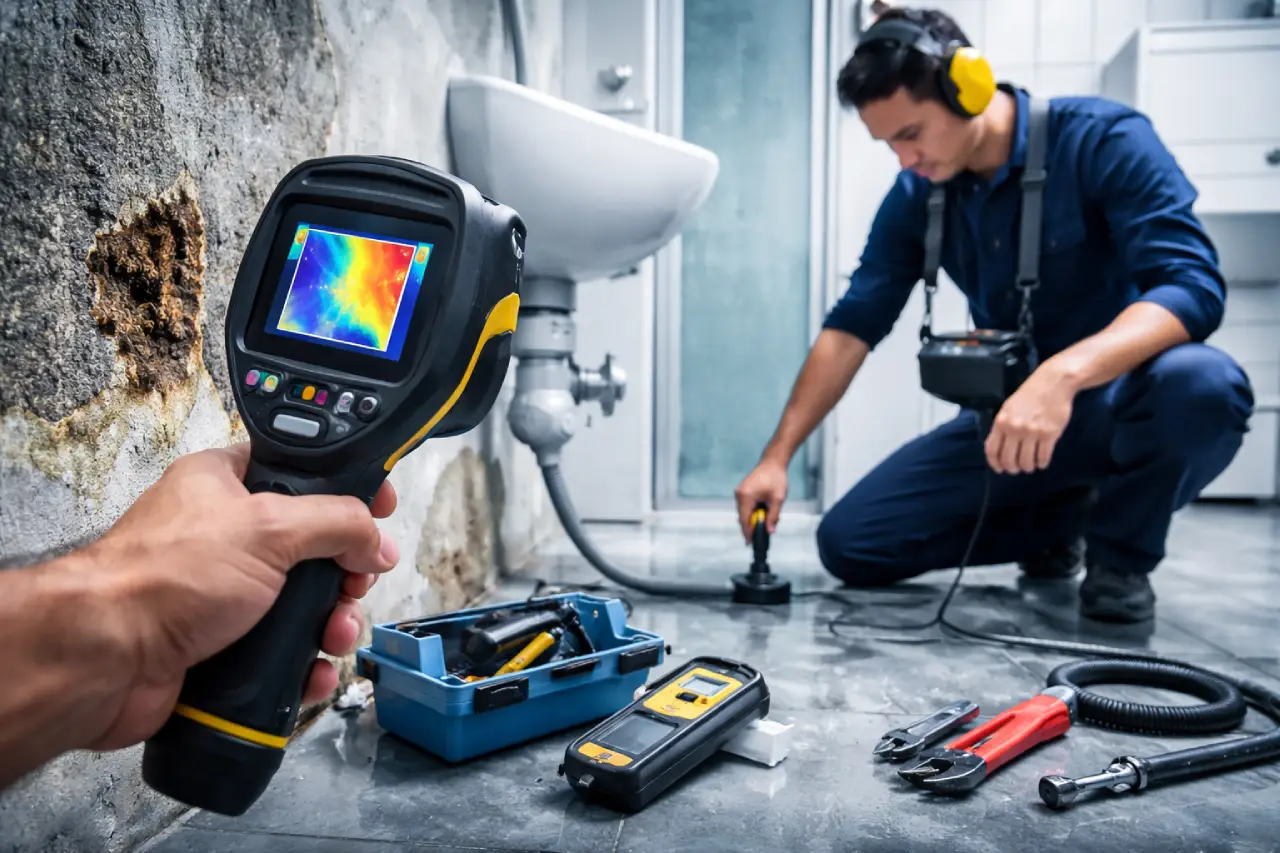 شركة كشف تسرب المياه في الأردن بدون تكسير