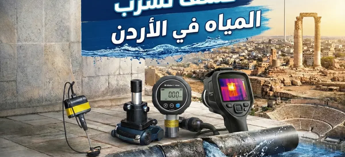 Water Leak Detection in Amman, Jordan Without Breaking, Using the Latest Devices