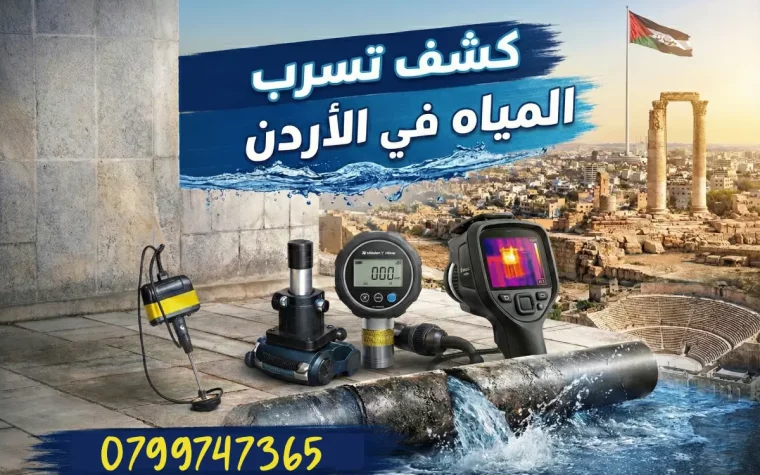 Water Leak Detection in Amman, Jordan Without Breaking, Using the Latest Devices