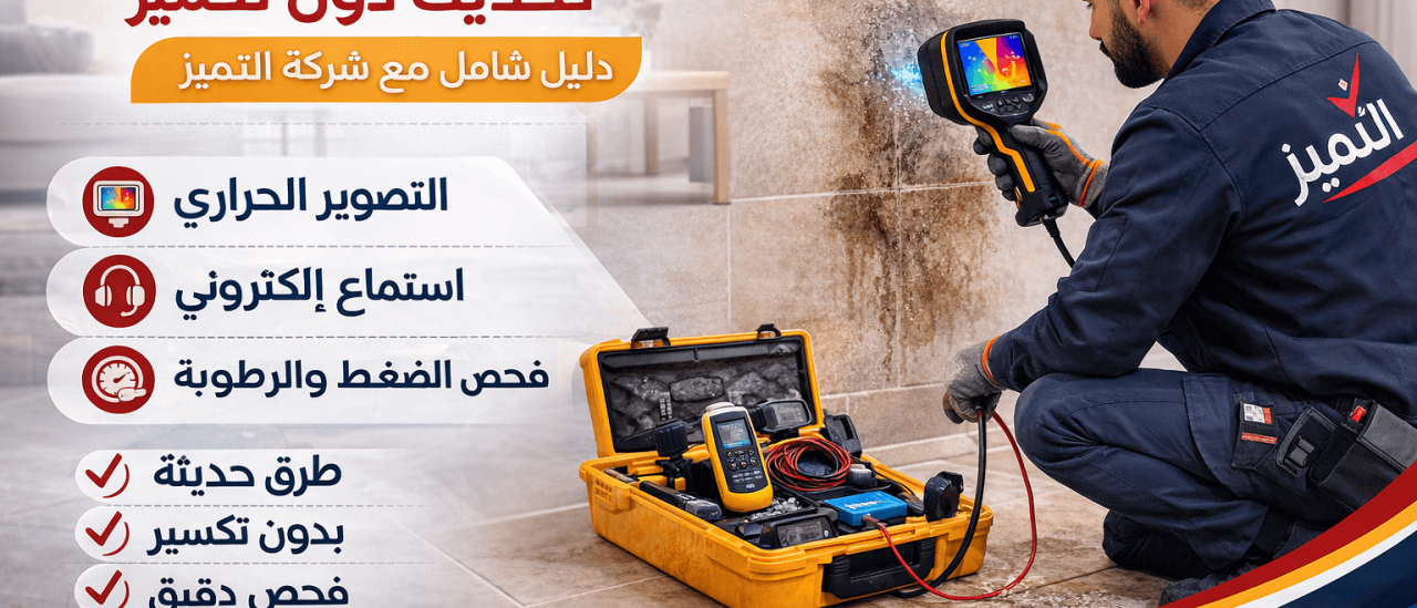 How Are Leaks Found in Modern Homes in Amman Without Breaking? A Complete Guide From Al Tamayuz