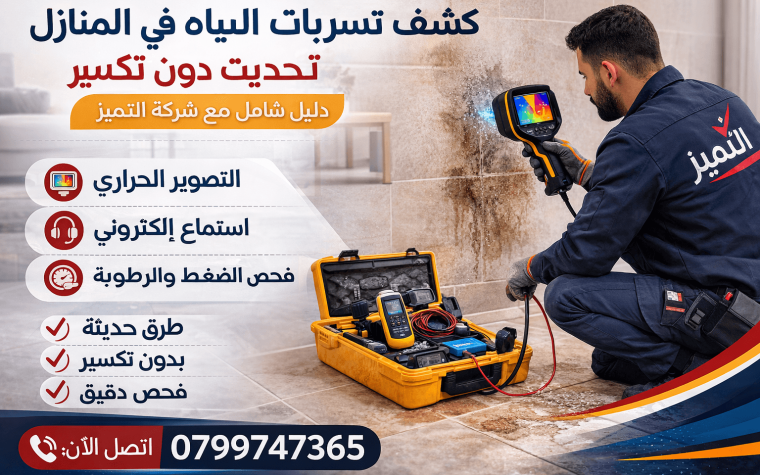 How Are Leaks Found in Modern Homes in Amman Without Breaking? A Complete Guide From Al Tamayuz