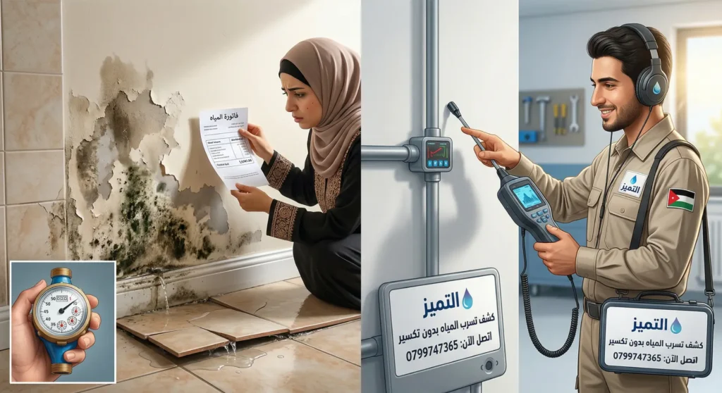 كيف تكتشف تسرب المياه في منزلك قبل أن يتحول إلى كارثة؟