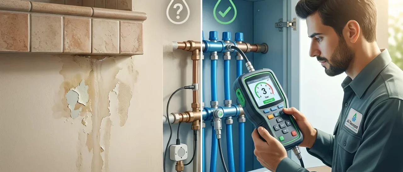 Water Pressure Testing in Amman | Your Complete Guide to Finding Leaks Without Breaking
