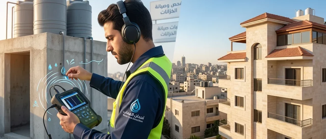 Tank Leak Detection in Amman and Jordan Without Breaking | Al Tamayuz