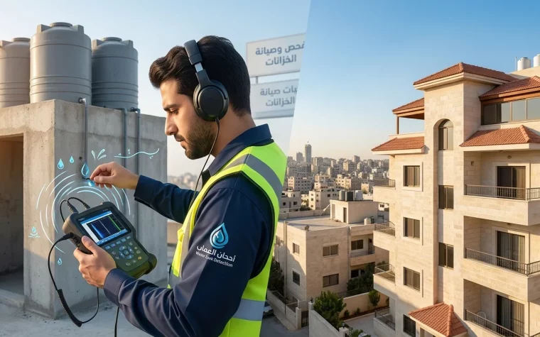 Tank Leak Detection in Amman and Jordan Without Breaking | Al Tamayuz
