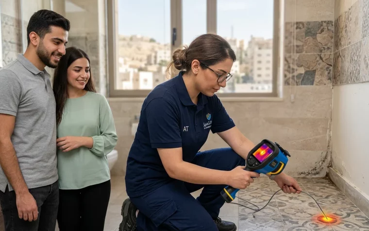 A Water Leak Disaster in an Amman Home: The Causes, Modern Solutions and a Successful Rescue